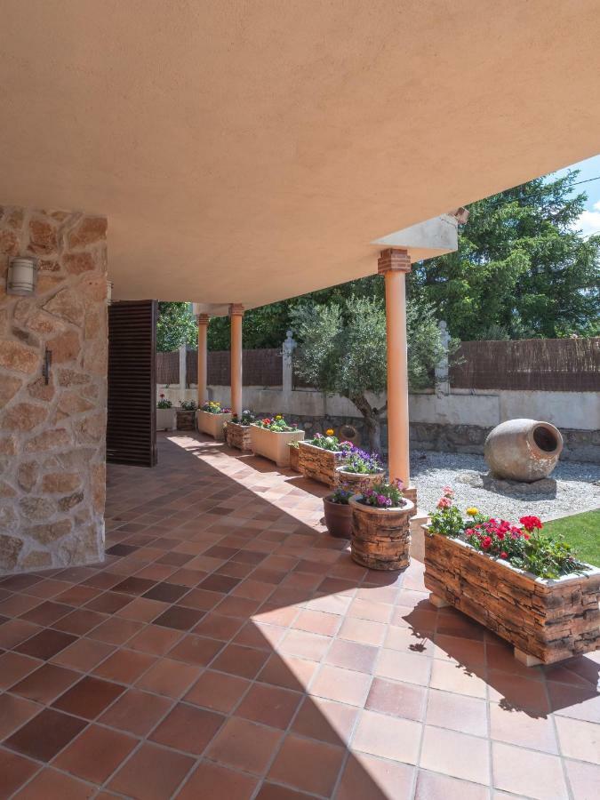 Casa El Descanso Ortigosa Del Monte Exterior foto